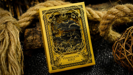 Vermilion Bird Black Gold Box Set by Ark - Pokerdeck