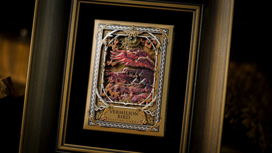 Vermilion Bird Luxury Frame by Ark - Pokerdeck