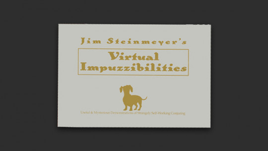 Virtual Impuzzibilities by Jim Steinmeyer - Buch