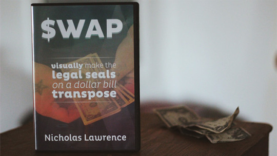 $wap (DVD and Gimmick) by Nicholas Lawerence - DVD