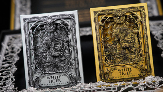 White Tiger Black Gold Box Set by Ark - Pokerdeck