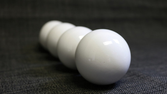 Wooden Billiard Balls (1.75" White) by Classic Collections