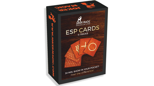 Wooden ESP Cards by Joker Magic