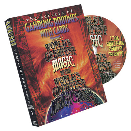 World's Greatest Magic: Gambling Routines With Cards Vol 1 - DVD