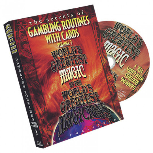 World's Greatest Magic: Gambling Routines With Cards Vol 3 - DVD