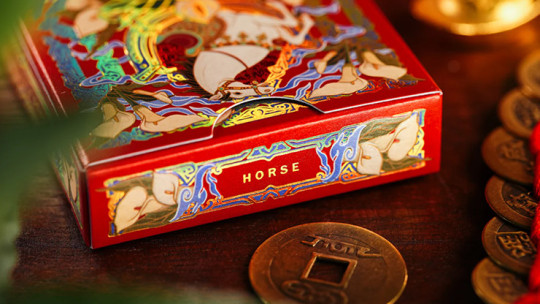 Year of the Horse (Red) by TCC Fashion - Pokerdeck