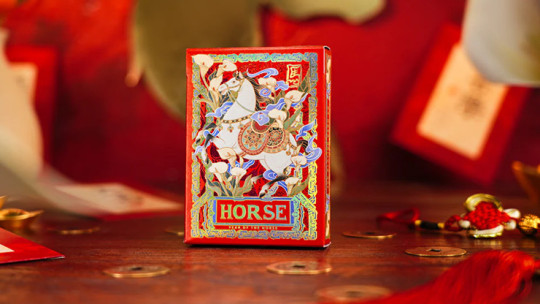 Year of the Horse (Red) by TCC Fashion - Pokerdeck