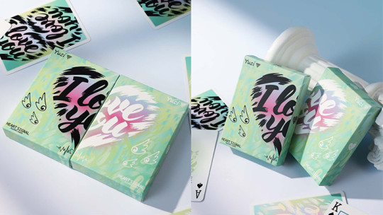 Yuci Heart Signal Blind Box (2 decks) by TCC - Pokerdeck