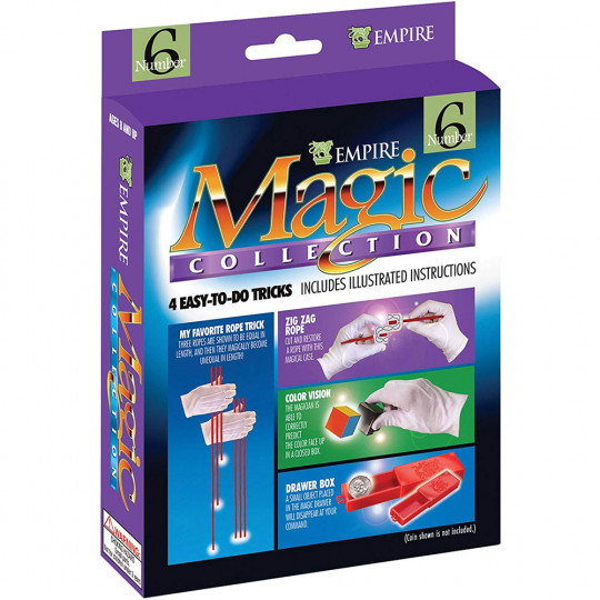 Zaubertrick Set - Magic Collection Kit #6 - Zauberkasten - Zauberset