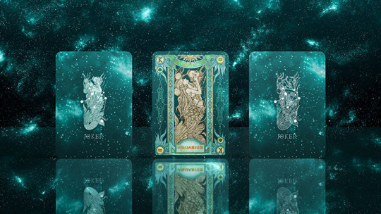 Zodiac (Aquarius) Luminous Edition by TCC - Pokerdeck