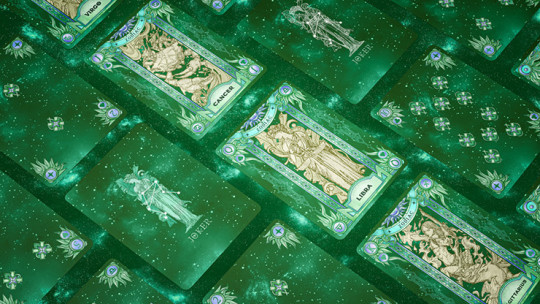 Preview: Zodiac (Libra) Luminous Edition by TCC - Pokerdeck