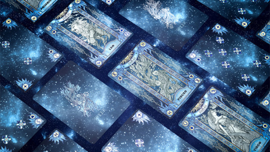 Preview: Zodiac (Pisces) Luminous Edition by TCC - Pokerdeck