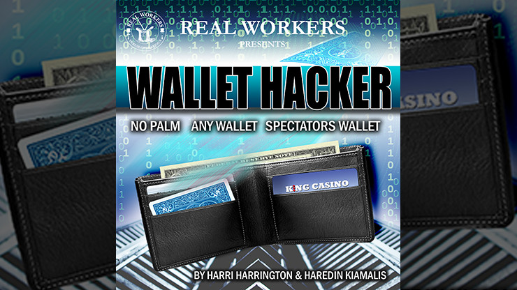 Wallet Hacker BLAU by Joel Dickinson : zauberbox.at