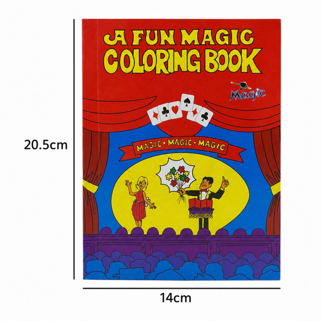 Coloring Book - Klein - Magisches Malbuch für Kinderzauberei