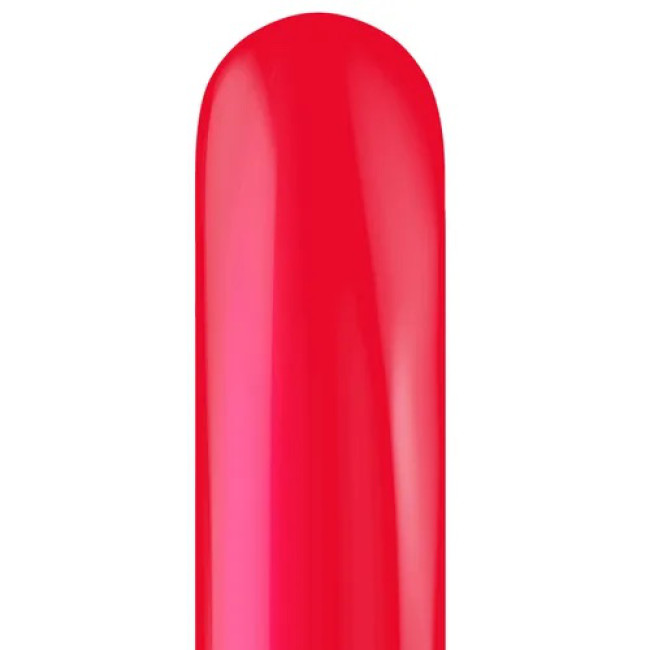 Tuftex 260 Modellierballons - Rot 50er Beutel - Profi Ballons sortenrein zum Twisten