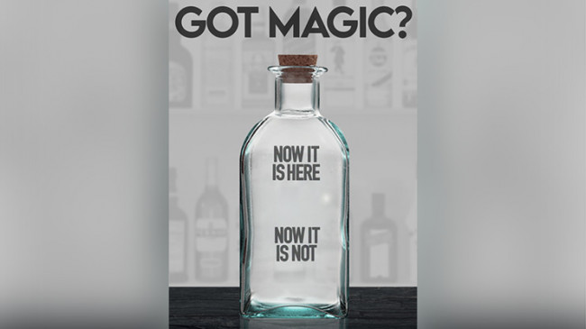3DT / GOT MAGIC? by JOTA - Kartendeck in Flasche auf T-Shirt zaubern