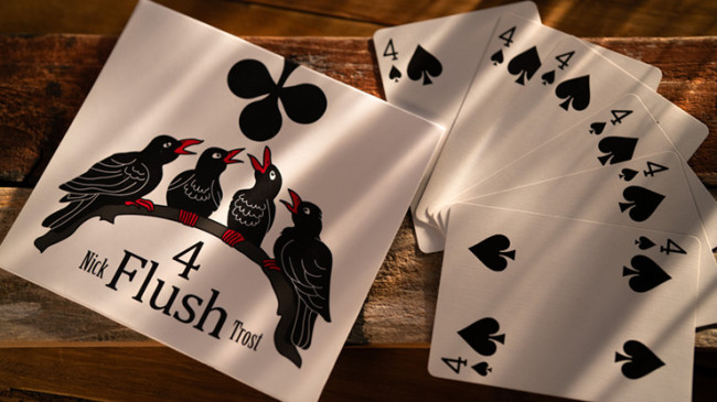 4 FLUSH BLUE by Nick Trost and Murphy's Magic