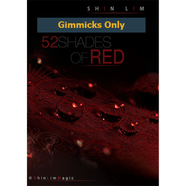 52 Shades of Red Refill 20 Ersatz-Gimmicks by Shin Lim
