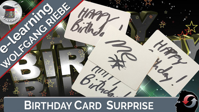 Birthday Card Surprise by Wolfgang Riebe - Video - DOWNLOAD