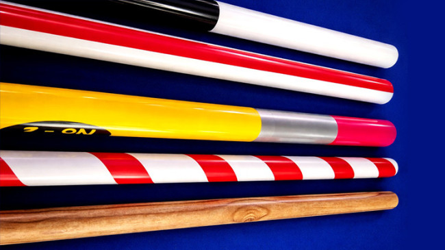 8 Foot Appearing Multi-Color Pole by Big Guy's Magic - Coloring Book Kicker Finale