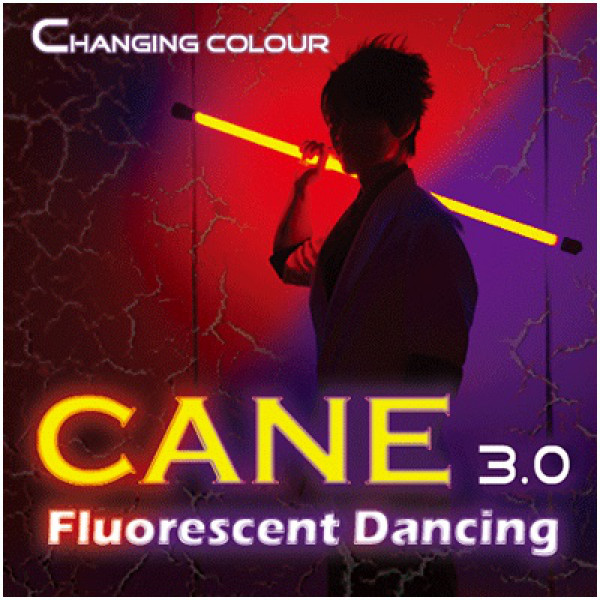 Color Changing Cane 3.0 - Fluorescent Dancing Cane Professional Two Color by Jeff Lee