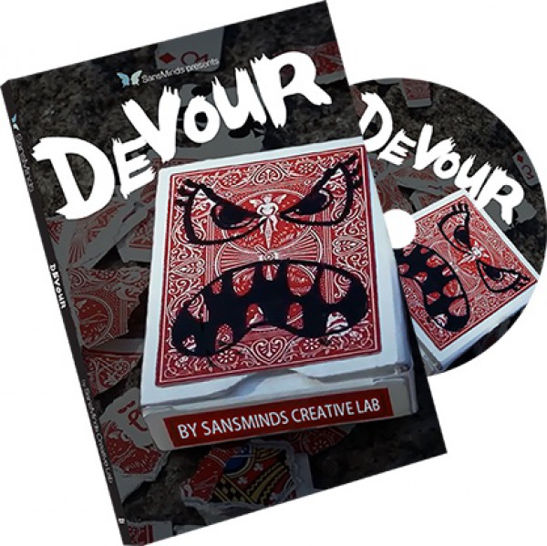 Devour (DVD and Gimmick) by SansMinds Creative Lab - Kartentrick