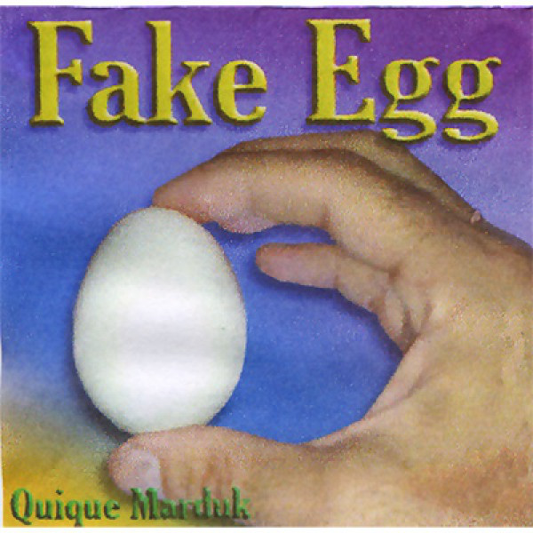 Fake Ei - Kunststoff Ei - Vanishing Egg Trick by Quique Marduk