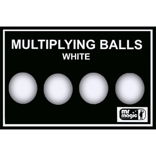 Multiplying Balls - Weiß - Mr. Magic