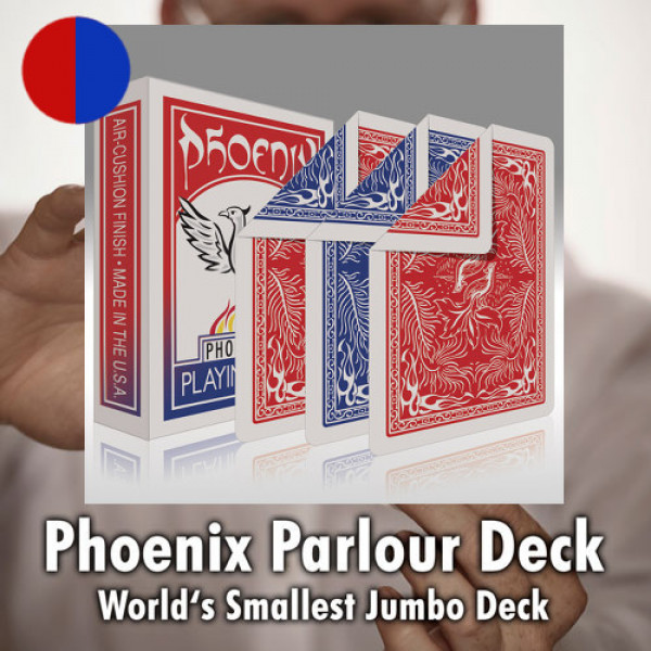 Phoenix Parlour Gaffed Deck - Double Back - Rot/Blau - Doppelrücken