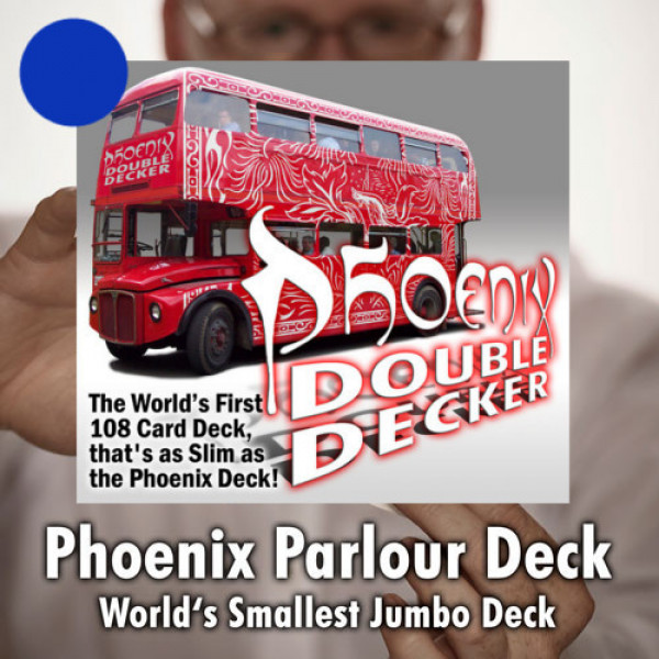 Phoenix Parlour Double Decker - Blau/Blau - Markierte Karten