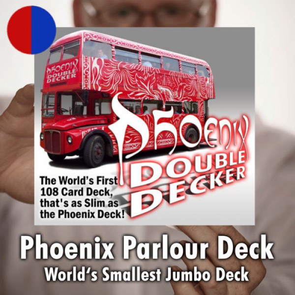 Phoenix Parlour Double Decker - Rot/Blau - Markierte Karten