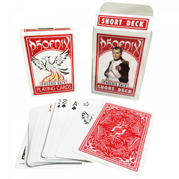 Phoenix Short Deck - Rot - Casino Qualität - Gaff Cards