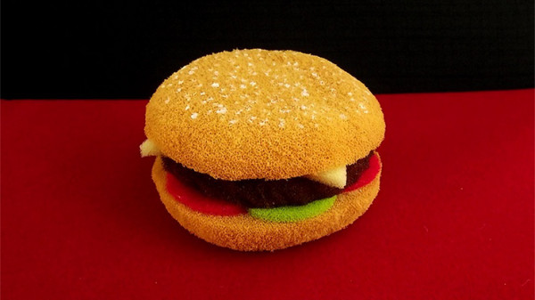 Hamburger aus Schaumstoff - Sponge Hamburger by Alexander May