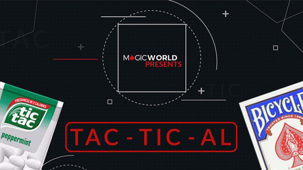 TACTICAL by Magicworld - Blau - Tic Tac Zaubertrick