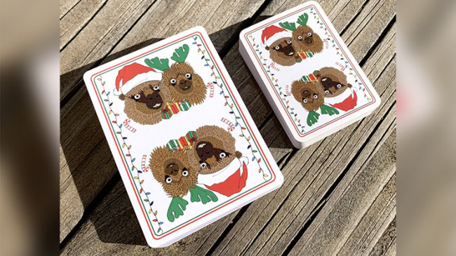 Alpaca Christmas Kids Playing Cards - Pokerdeck