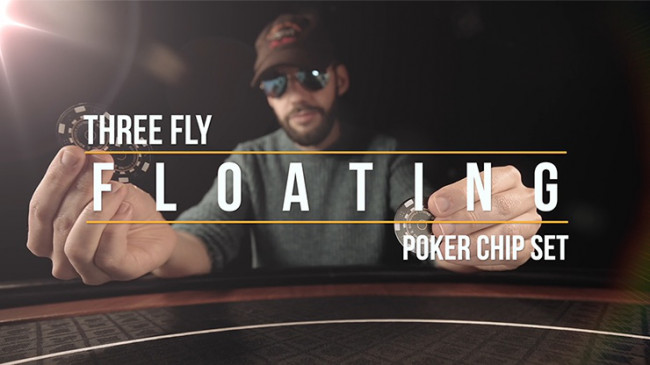 Marvelous Poker Chips - Ante Gravity - Floating 3 Fly Chip Routine by Matthew Wright