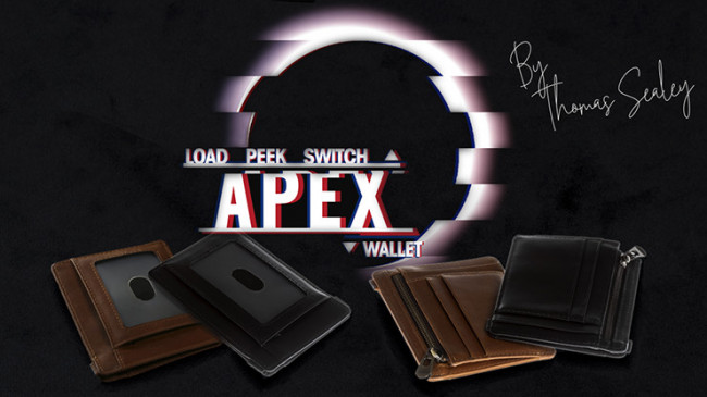Apex Wallet Black by Thomas Sealey - Austauschbrieftasche