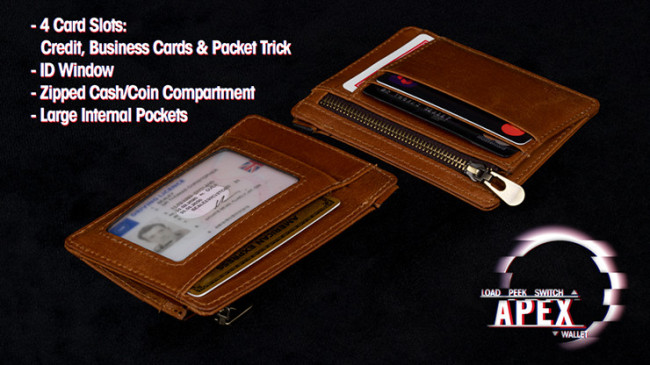 Apex Wallet Brown (MK2) by Thomas Sealey