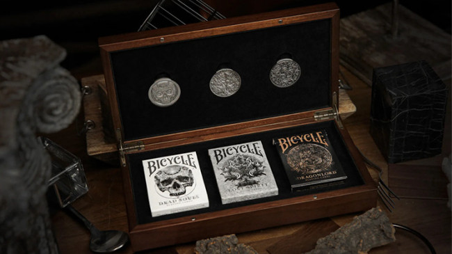 Apocalypse Bicycle Wooden Box Set by TCC - Pokerdeck