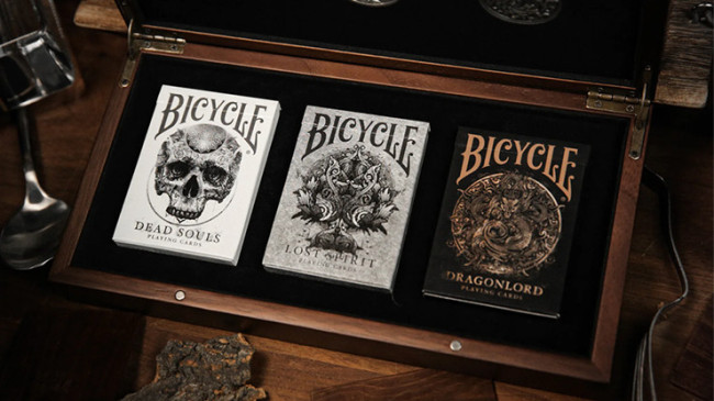 Apocalypse Bicycle Wooden Box Set by TCC - Pokerdeck