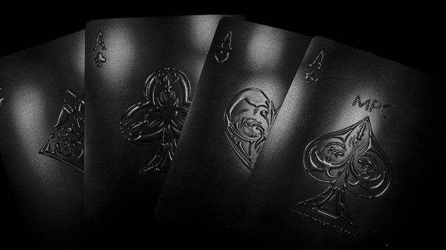 Aqua Black Invisible by MPC - Pokerdeck