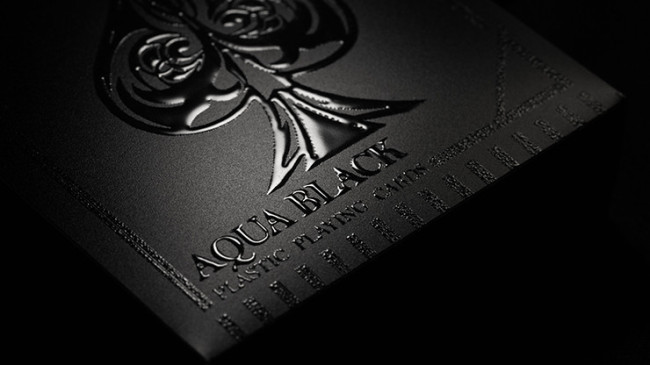 Aqua Black Invisible by MPC - Pokerdeck