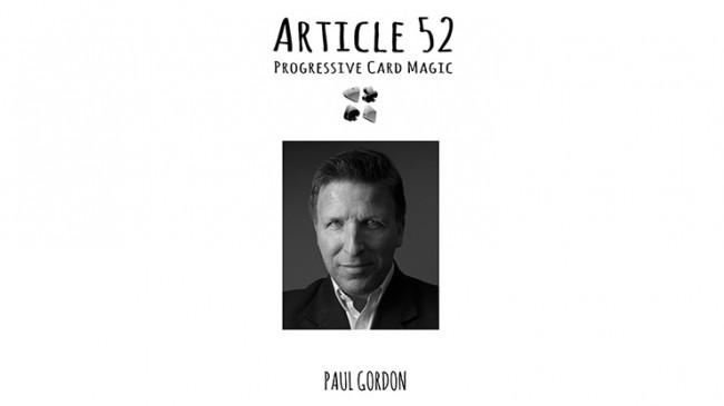 Article 52 by Paul Gordon - Buch