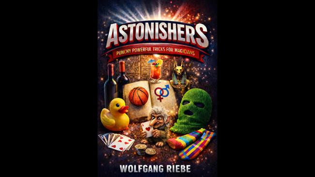ASTONISHERS: Punchy, Powerful Tricks for Magicians by Wolfgang Riebe - eBook - DOWNLOAD