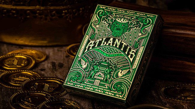 Atlantis Rise Edition by Riffle Shuffle - Pokerdeck