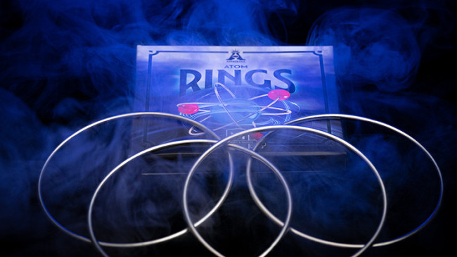 ATOM RINGS (Gimmicks and Instructions) by Apprentice Magic