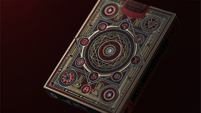 Avengers: Red Edition Playing Cards by theory11 - Pokerdeck
