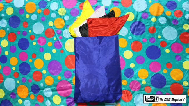 Bag to Happy Birthday Silk (36 inch x 36 inch) by Mr. Magic