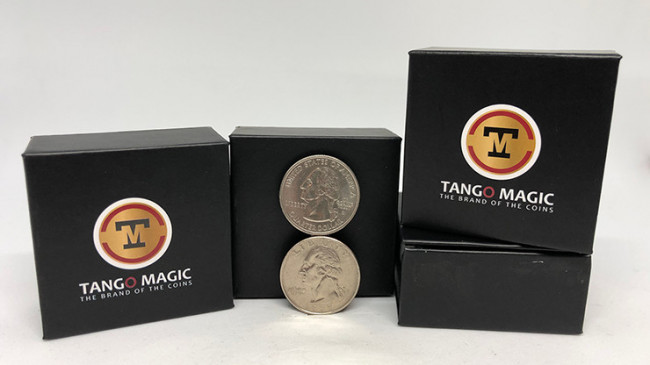 Balancing Coin (Quarter Dollar)(D0066) by Tango Magic