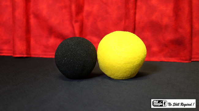 Ball To Dice (Yellow/Black) by Mr. Magic - Ball zu Würfel